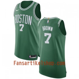 NBA Boston Celtics Trikot Jaylen Brown 7 Nike 2017-18 Grün Swingman - Herren